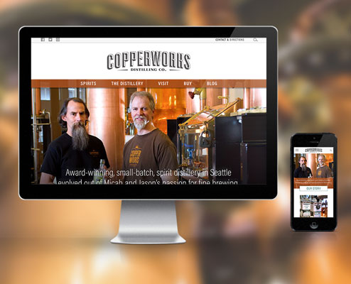 Copperworks Website Design